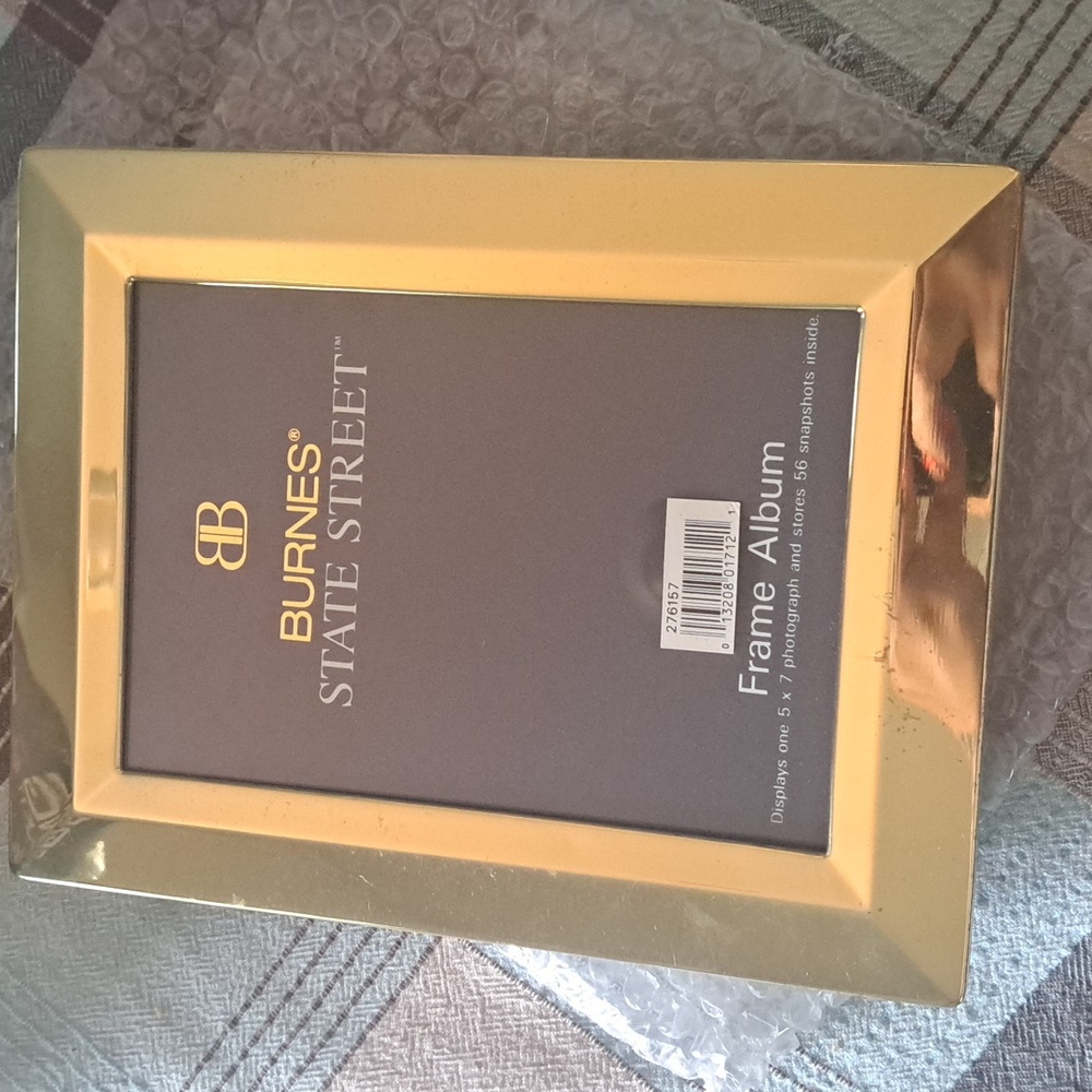 Photo album and frame